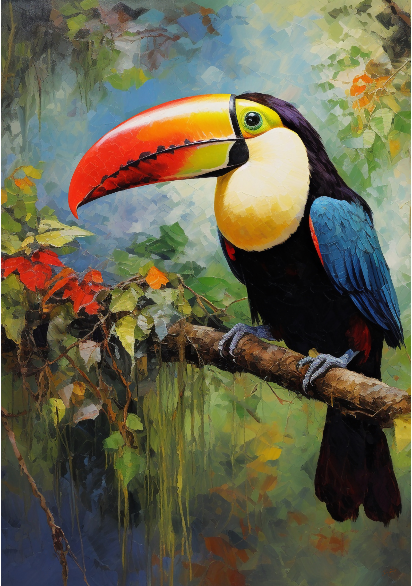 Tukan im Dschungel #003