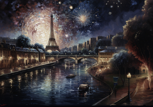 Feuerwerk über Paris #008