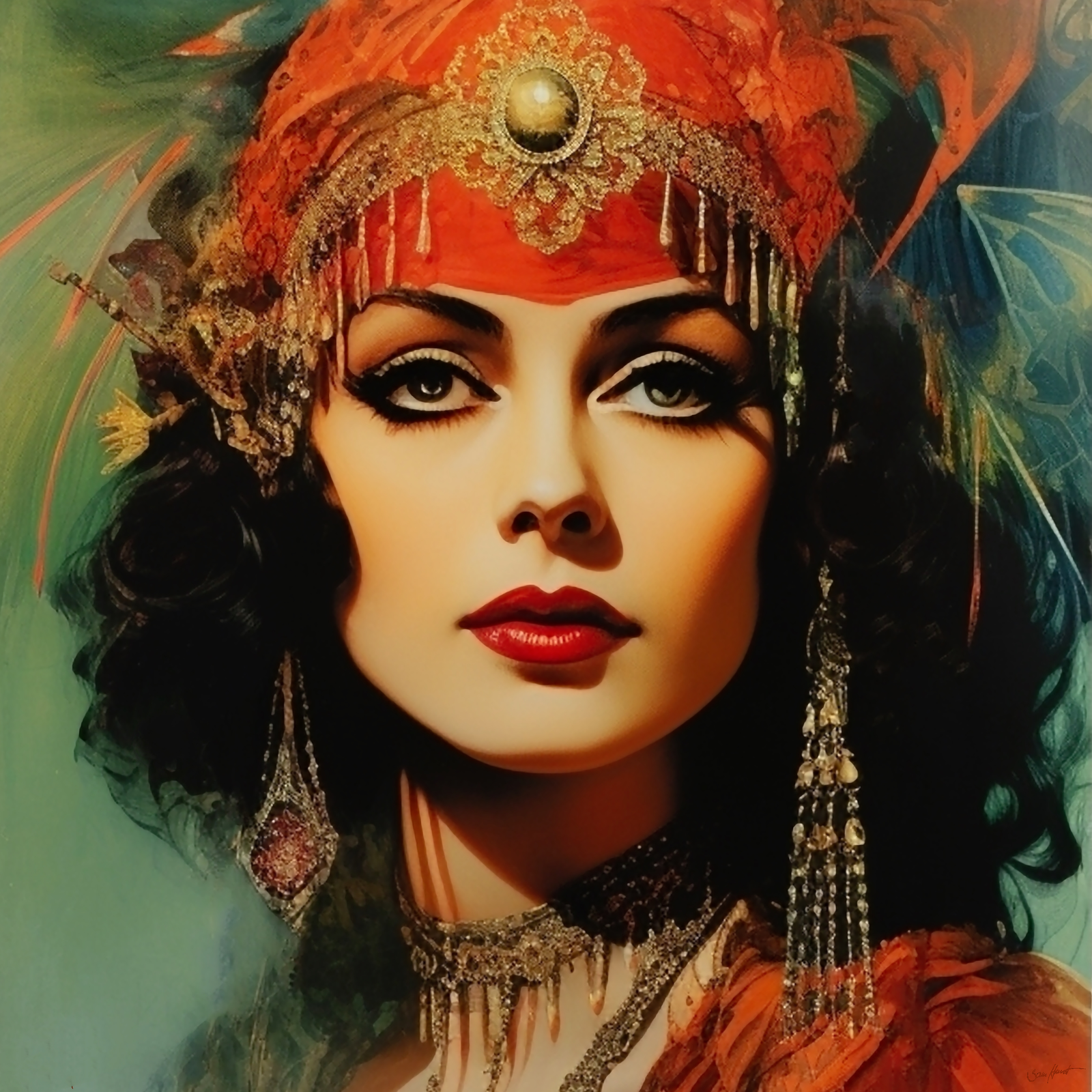 Tänzerin5-Jugendstil #116