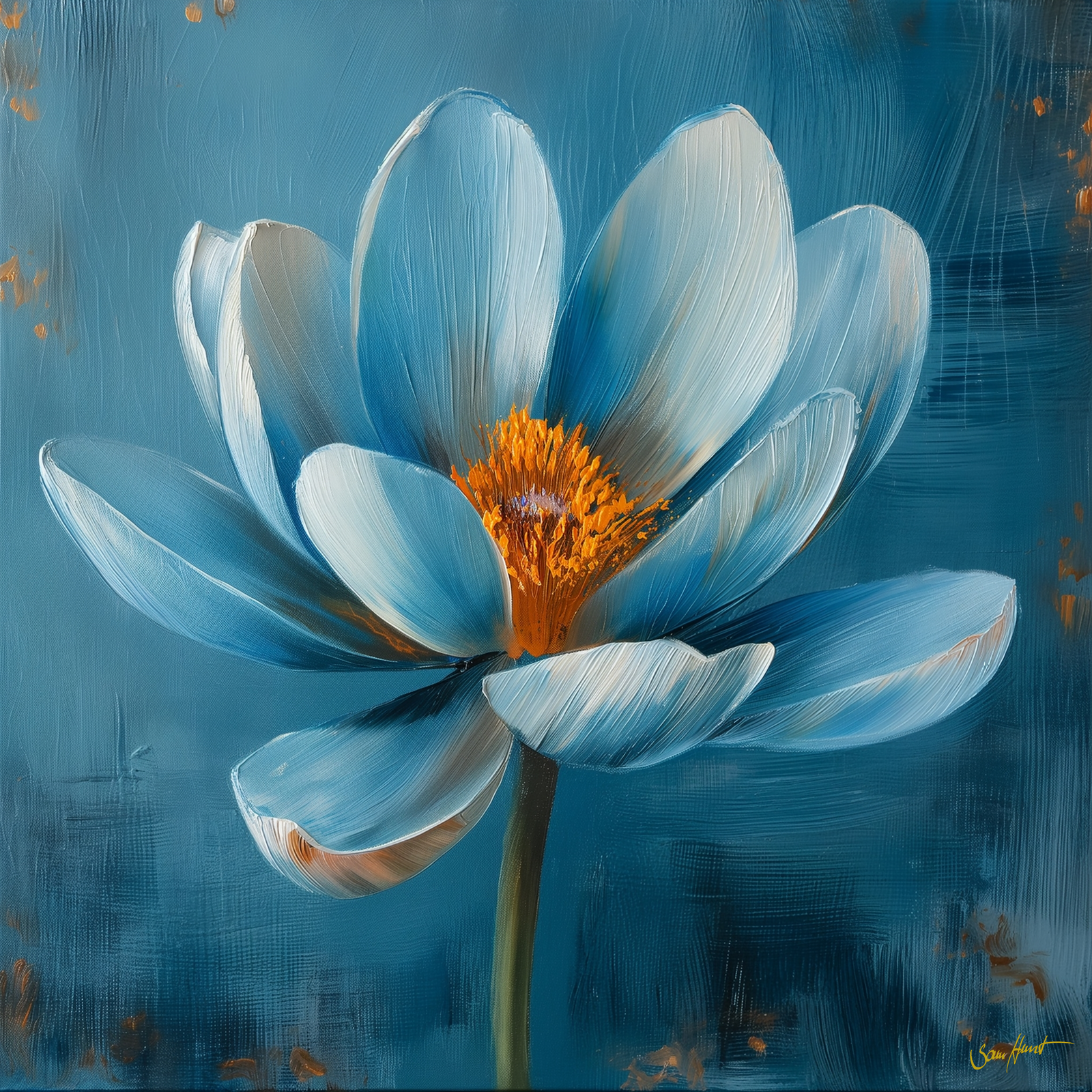 Blaue Frühlingsblüte #131