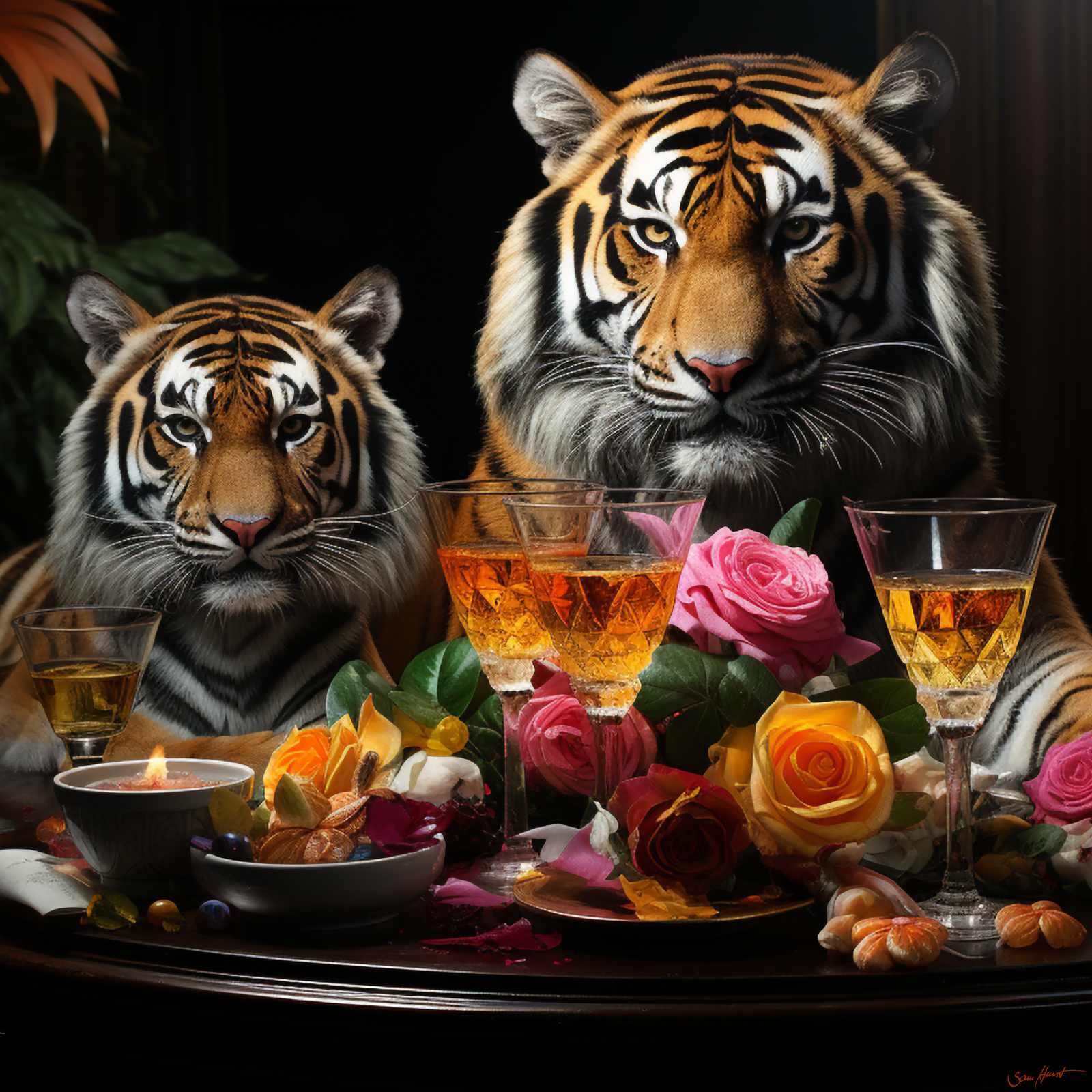 Dinner For Tiger #174