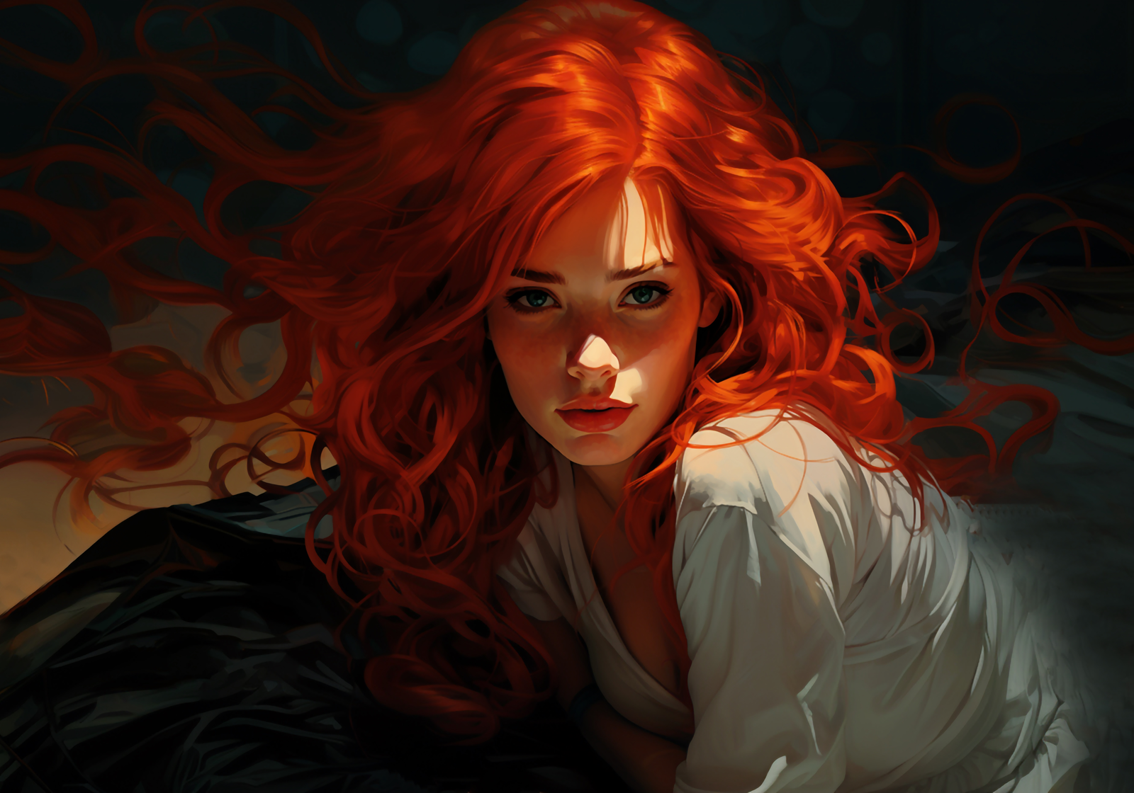 Girl With Red Hair #235