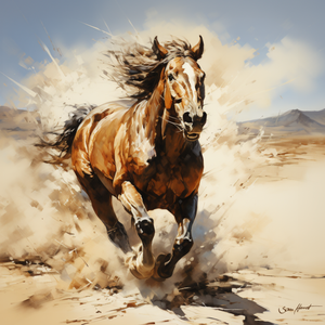 Galloping Horse