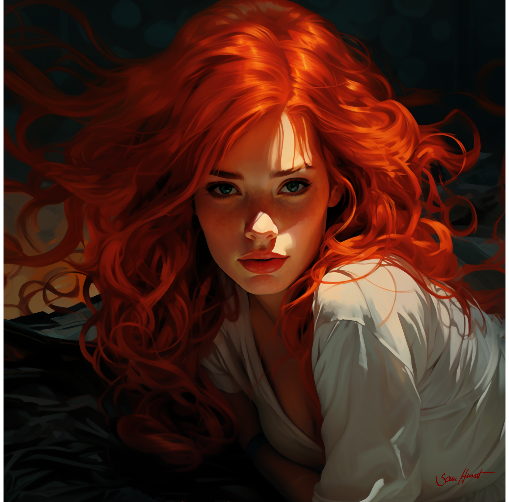 Girl With Red Hair