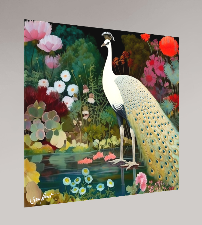 Weißer Pfau  ●  Special Edition