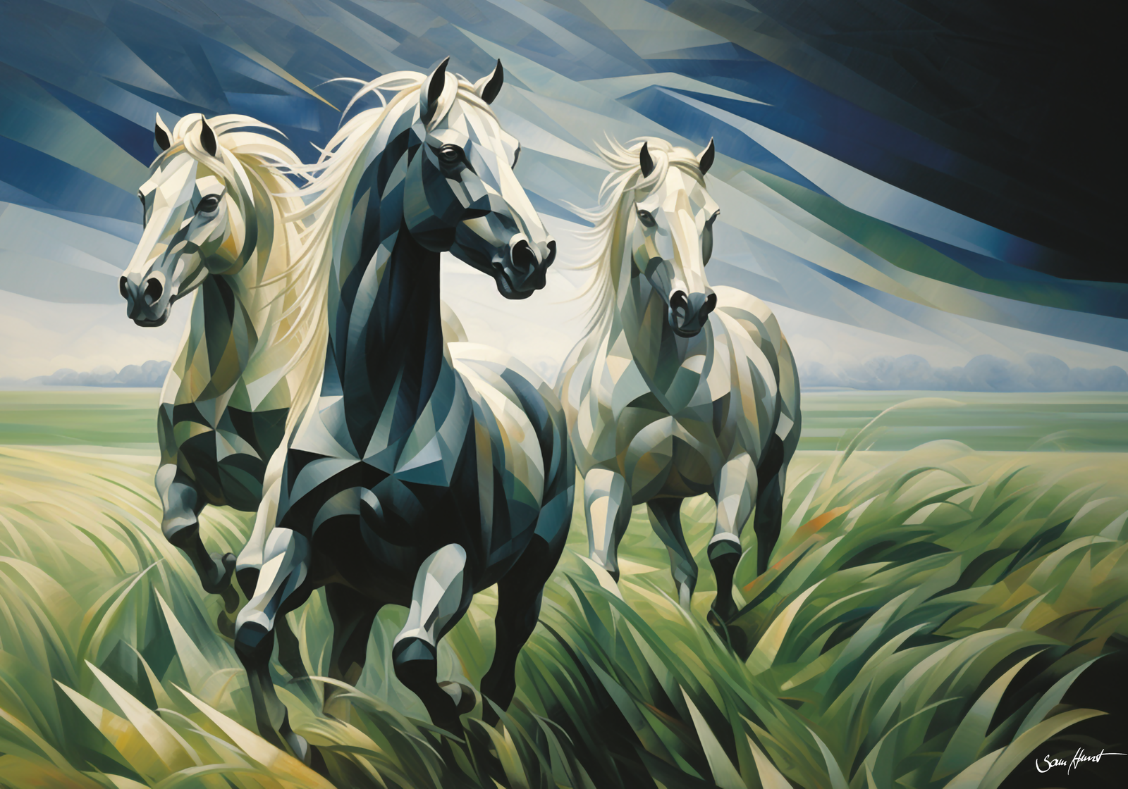 Pferde in der Steppe  ●  Special Offer